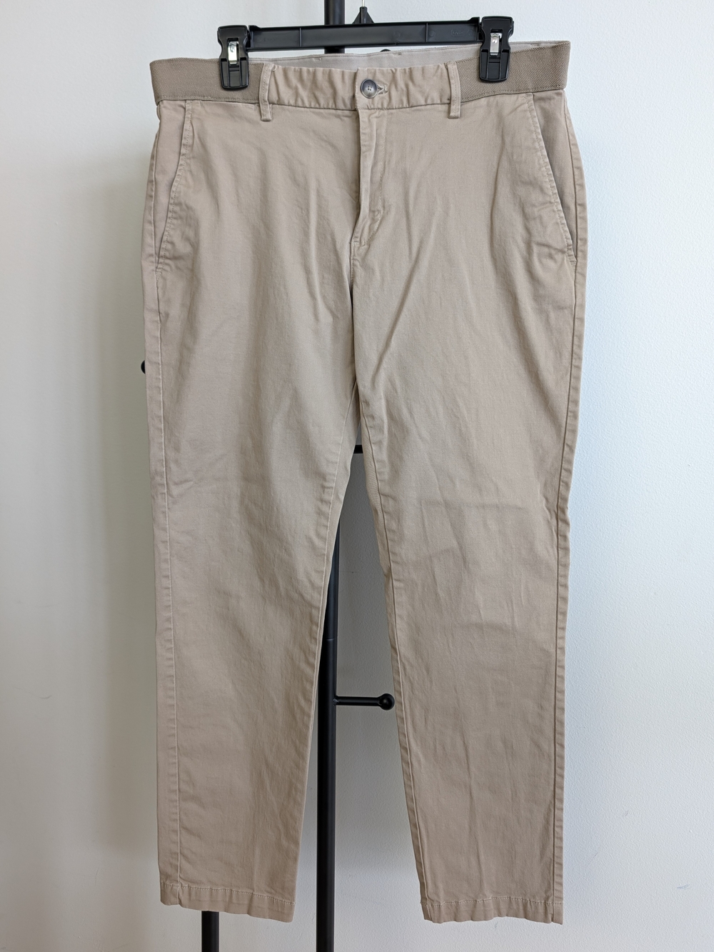 Mango Men's Beige Chino Pants - Classic Everyday Style